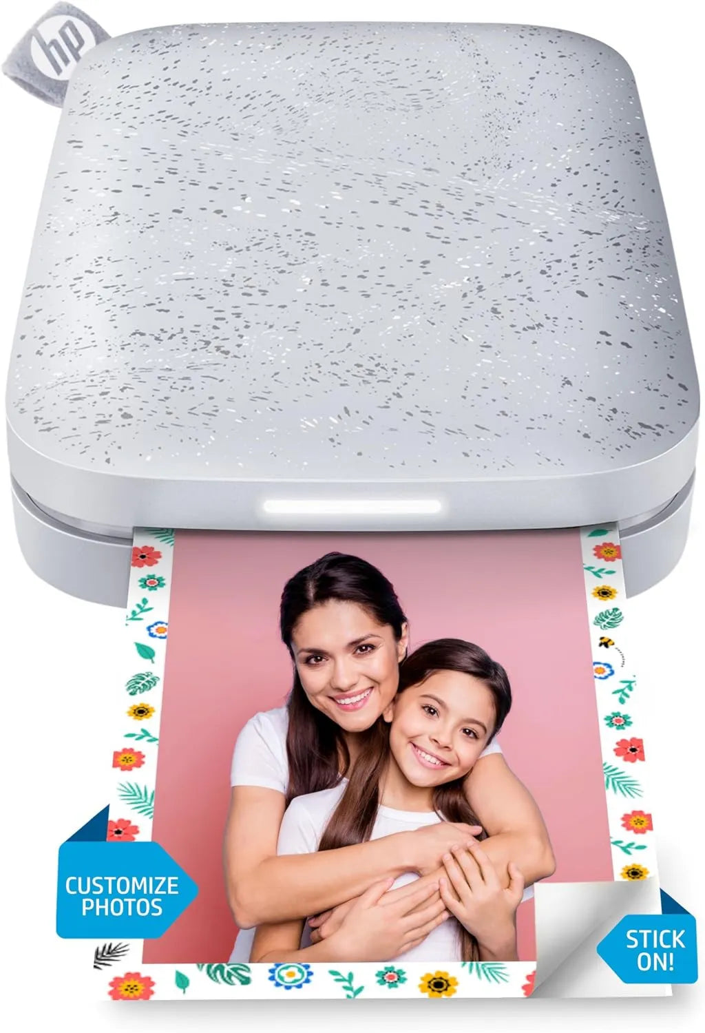 HP impresora, conectividad Bluetooth, 2x3, Sprocket de Fotos instantánea para Smartphone, inalámbrica en Color, Fotos Zink Adhesivas