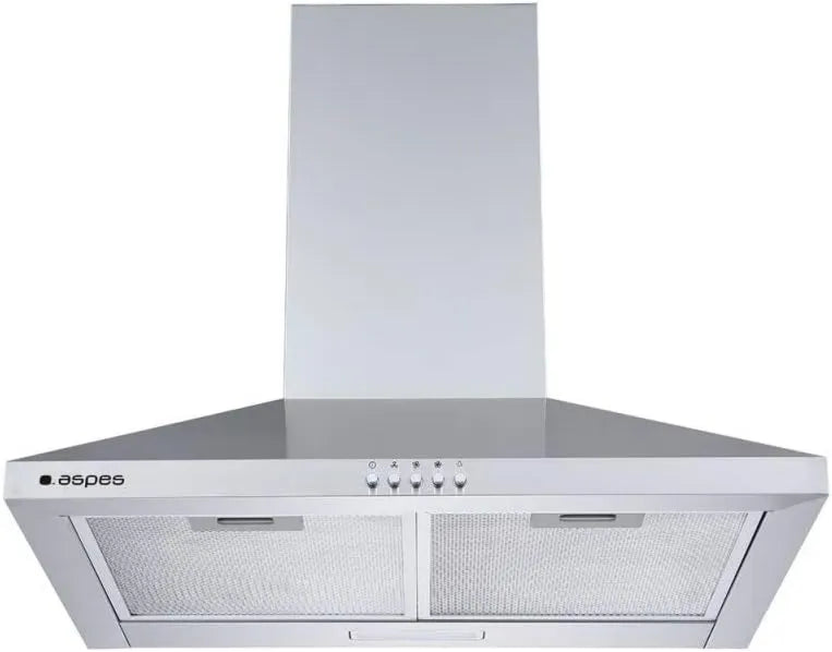 Campana extractora ACPP600A1IX, 520m3/h, 60 cm, 3 Velocidades, Doble Salida, Control Manual, Filtro Apto para Lavavajillas, acero inoxidable