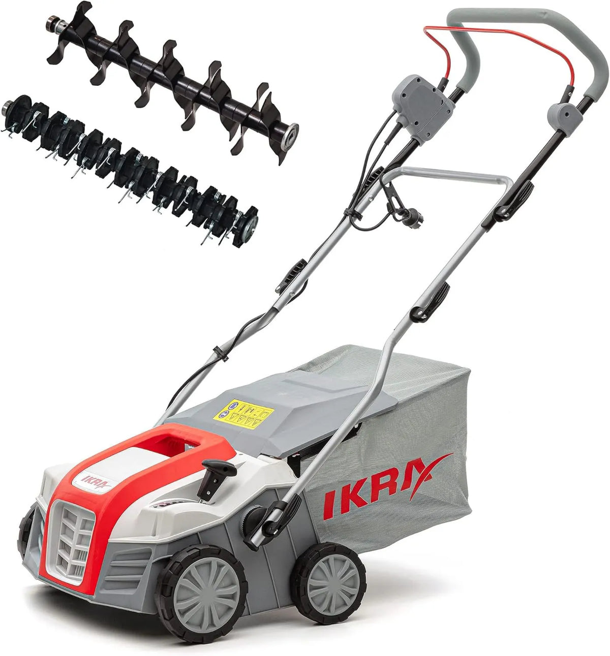 IEVL 2000, 55l, 2000W, 40cm, escarificador y aireador eléctrico, saco coletor, largo de trabajo