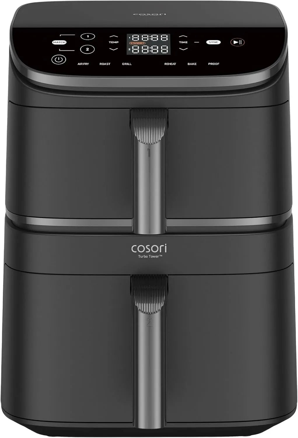 Cosori freidora de aire, 10.8 Litros, 2630W, cocción por aire caliente para encimera