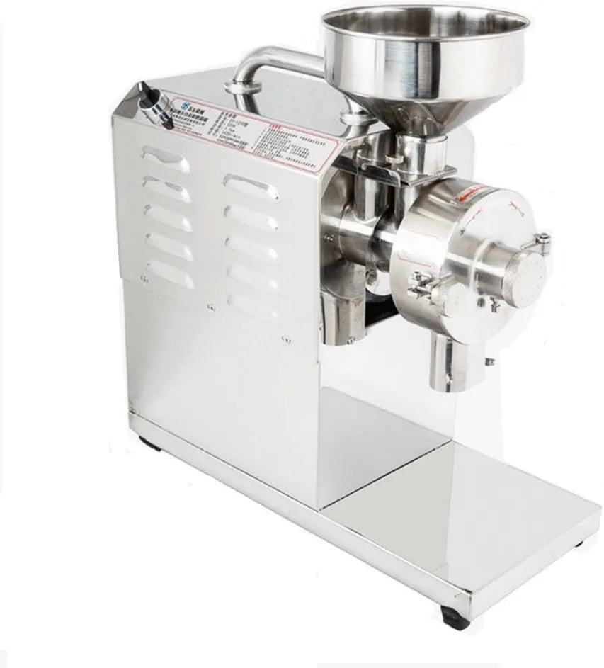 SY-1200, acero inoxidable, 1.1kW, 220V, Molino Eléctrico de Cereales de Producción Continuosa Molinollo