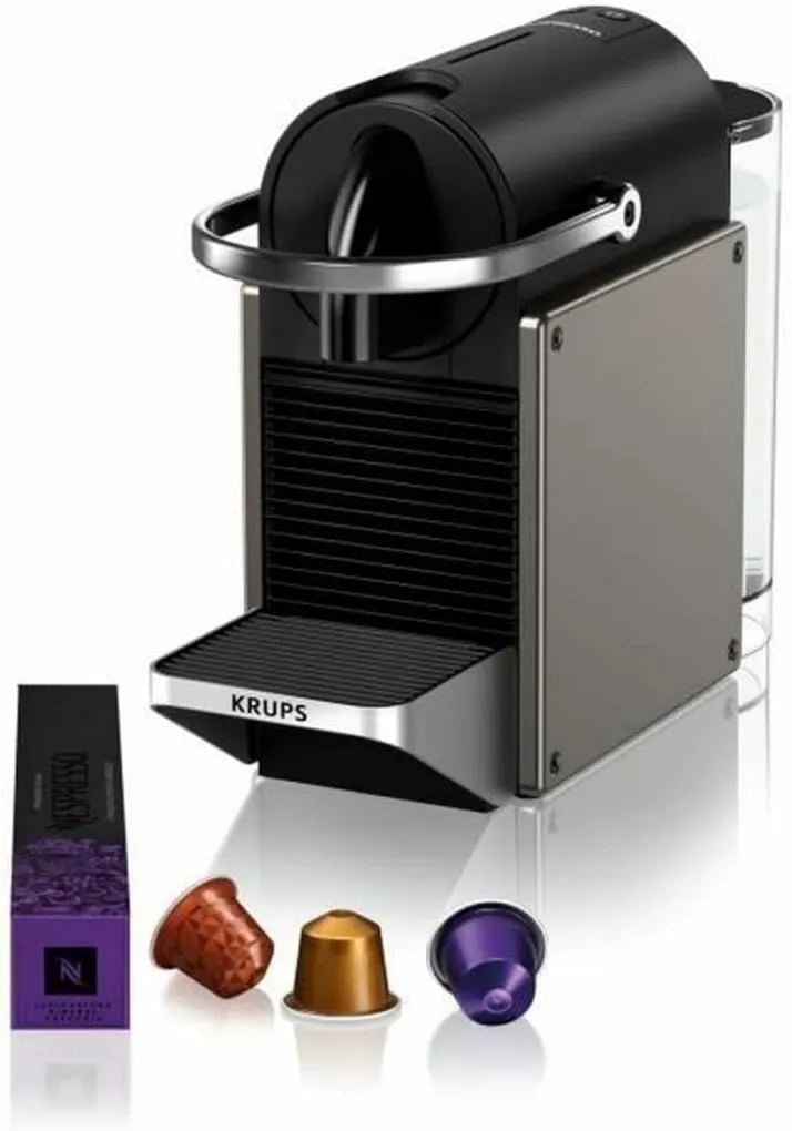 Nespresso YY5290FD cafetera, Krups Pixie Redesign, Máquina de Café por Cápsulas, Sistema de Calentamiento Rápido, Bomba de Alta Presión
