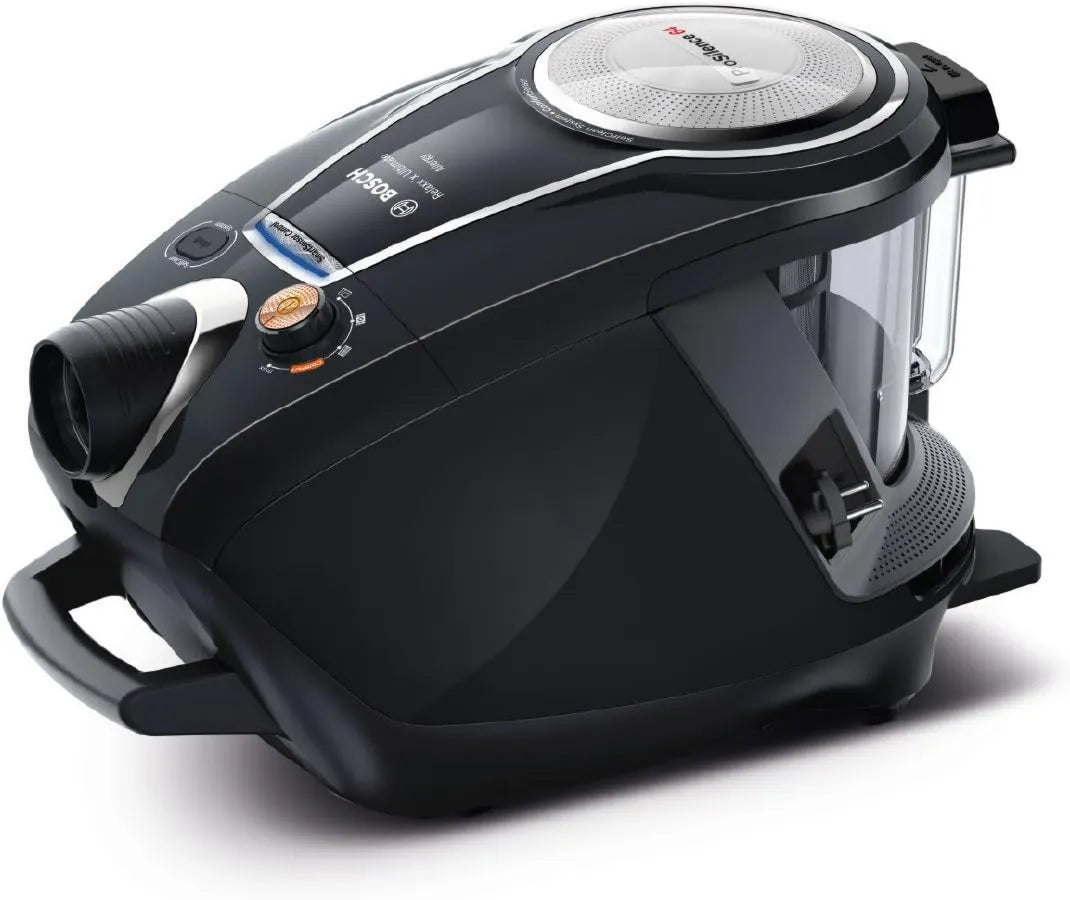 Bosch I 8 aspiradora, sistema de limpieza integrado, funcionamiento silencioso, ProSilence Serie, Aspirador silencioso sin bolsa