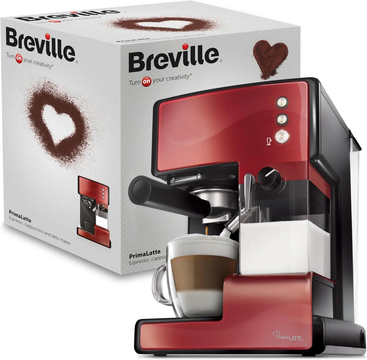 Cafetera espresso, 15 Bar, para Espresso, Cappuccino y Latte, Bomba Italiana, Adecuada para Café Molido y Cápsulas