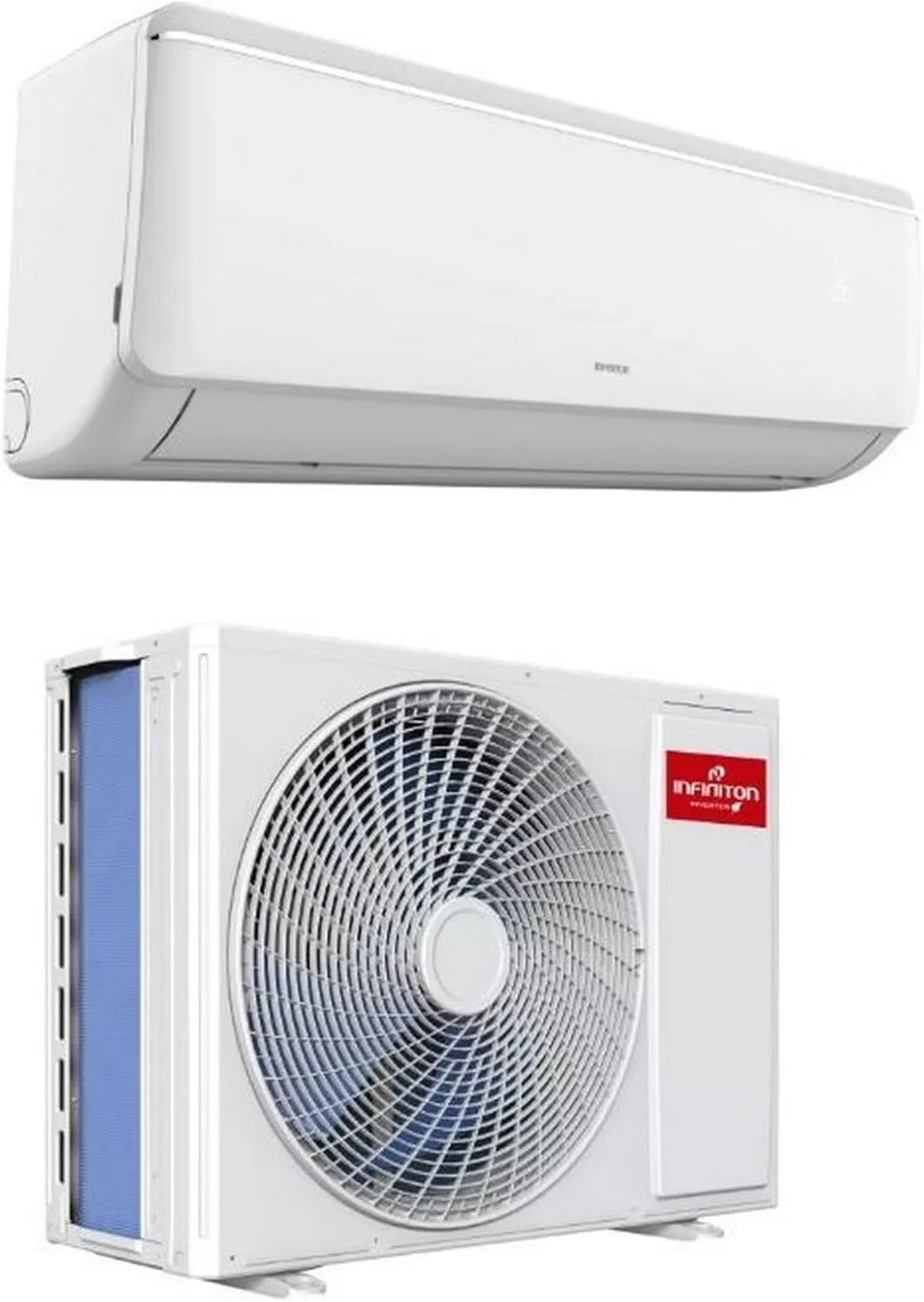 Aire acondicionado SPTWF09A2, 9000 BTU, Wifi, control, motor Inverter, INFINITON, Bomba de Calor