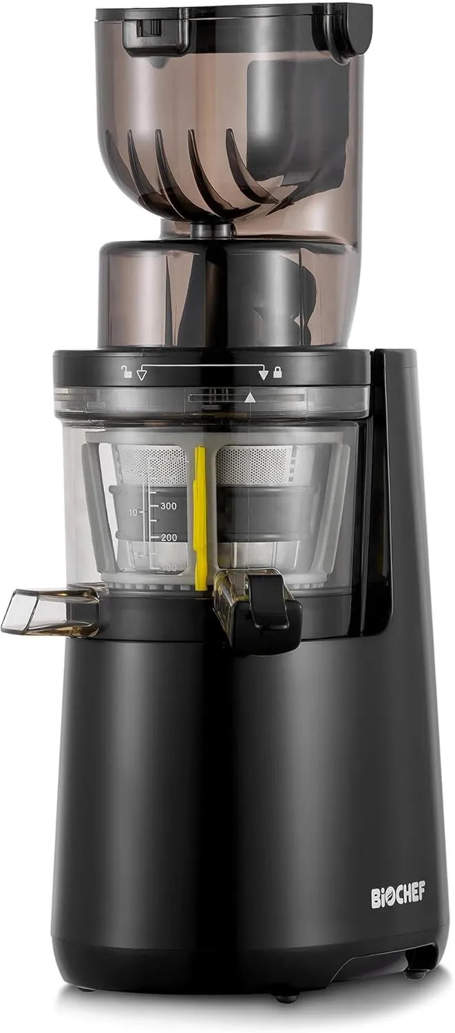 Batidora de vaso, Whole Slow Juicer, extractor de zumos COLD PRESS, licuadora en frío ¡Exprime frutas enteras como manzanas, zanahorias y remolachas