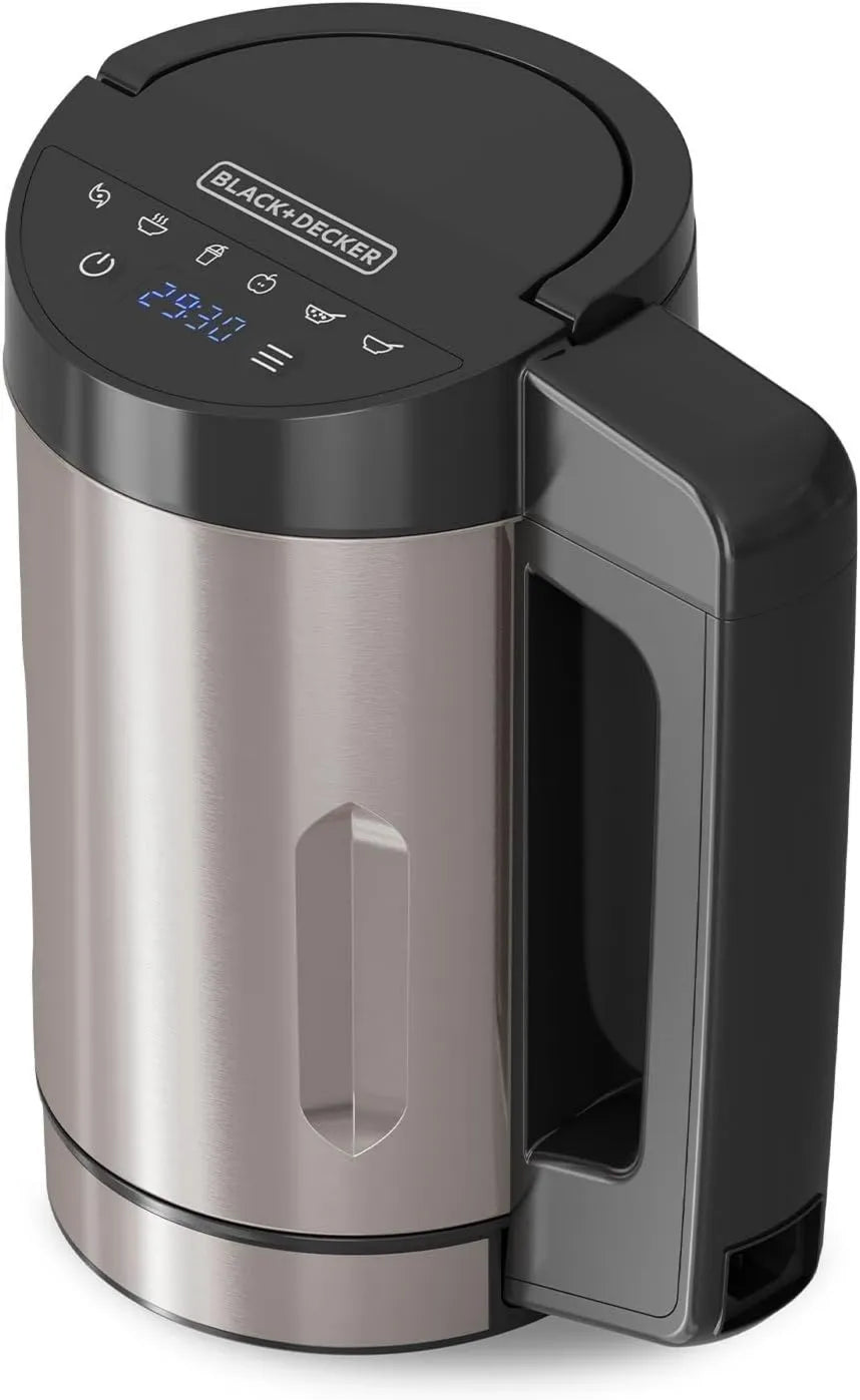 BXSM1000E, Pantalla Digital, acero inoxidable, 1040W, 7 Programas, Quemador de Sopa Eléctrico, Jarra, Automáticos, Batidos y Compotas