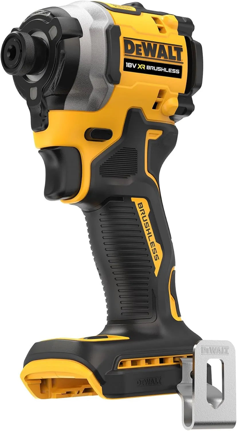 Atornillador de impacto DCF850N-XJ, 18V, XR Compacto sin Escobillas, Unidad sin Batería