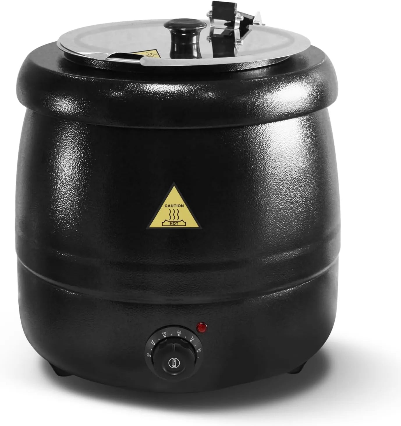Calefactor eléctrico, 10L, Olla Eléctrica de hasta, Restaurantes y Cafés, acero inoxidable