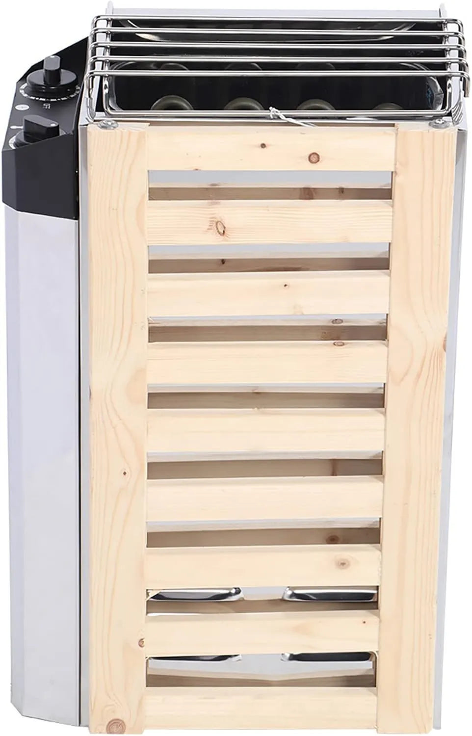 Sauna, 3 kW, 220 V, Acero Inoxidable, Control fácil Temperatura, Alta eficiencia y Durabilidad