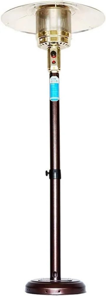 Calefactor portátil de gas, ahorro de energía para exteriores, silencioso para oficina interior con bajo consumo de energía, funcionamiento eficiente