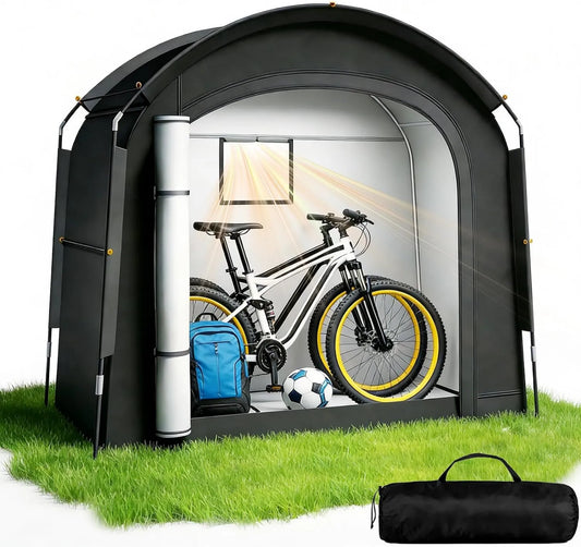 Bicicleta 420D, 200x80x165CM, para Tienda de s para 1-3 s, Cobertizo Impermeable s Hecho de Oxford, estructura impermeable