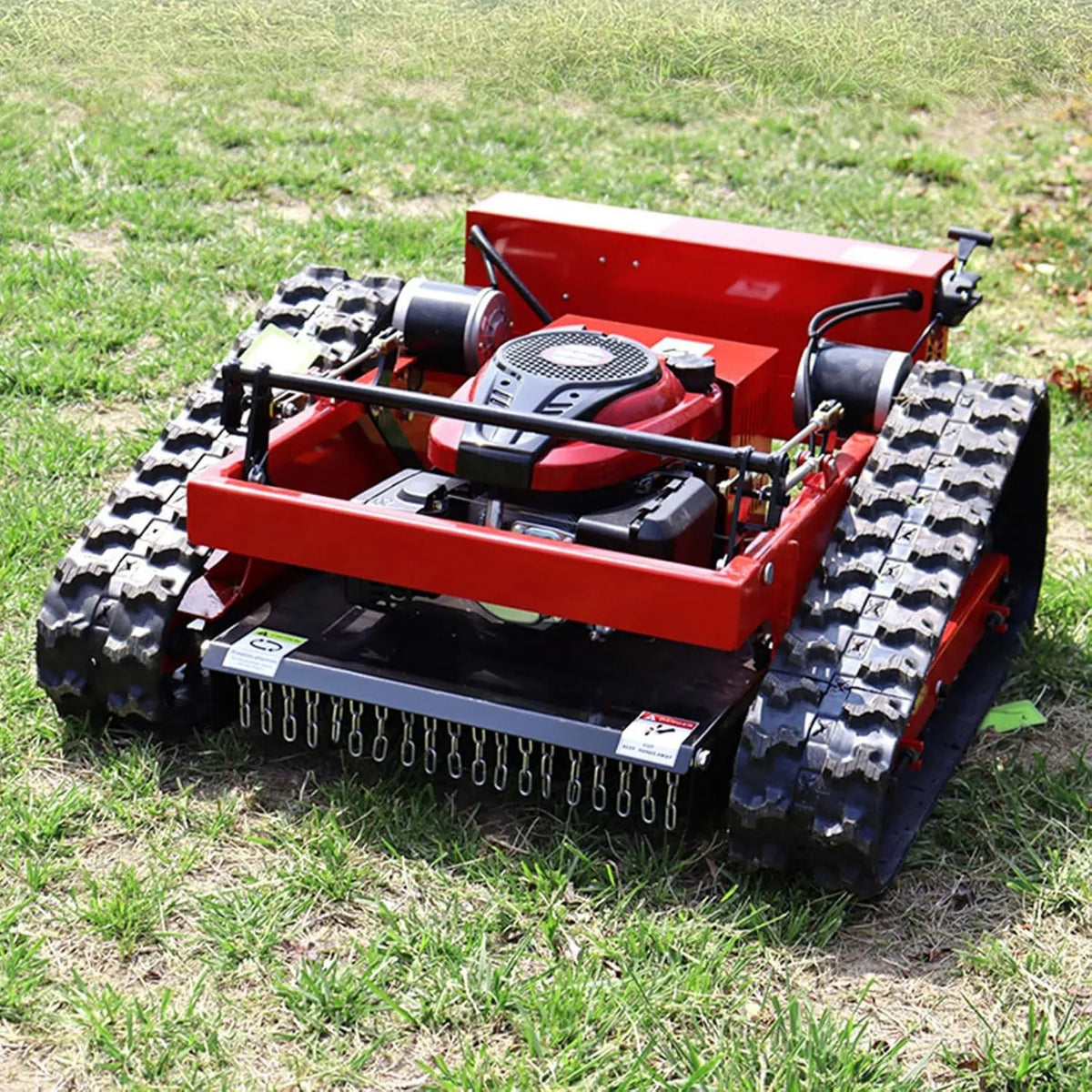 Cortacésped 5/CV, Gasolina Inteligente, Robot De 4 Tiempos, Gasolina con Control Remoto, Oruga, ángulo De Escalada De 30°, mando a distancia