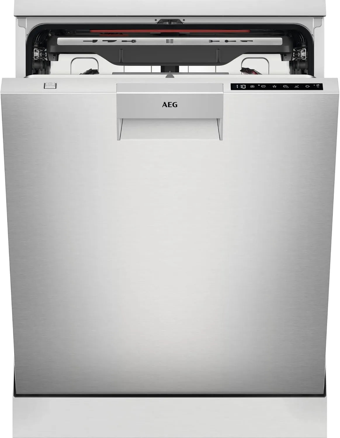 AEG FFB83816PM lavavajillas, Inicio diferido, 60 cm, 10 programas, ComfortLift 14 cubiertos, Tercera bandeja para cubiertos, Programa anti-bacteriano