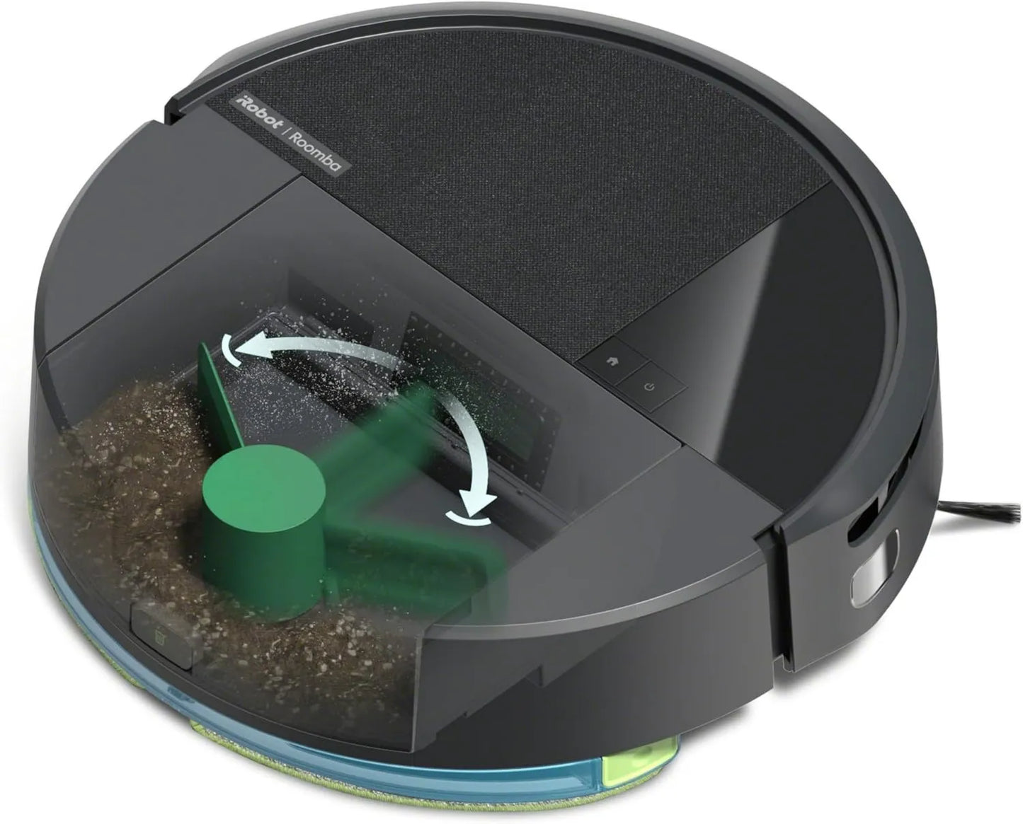 IRobot Roomba 205 DustCompactor Combo Robot, 7000Pa, Compactador de Polvo para Interiores, 60 Días de Vida Útil de la Batería sin Vaciar el Robot
