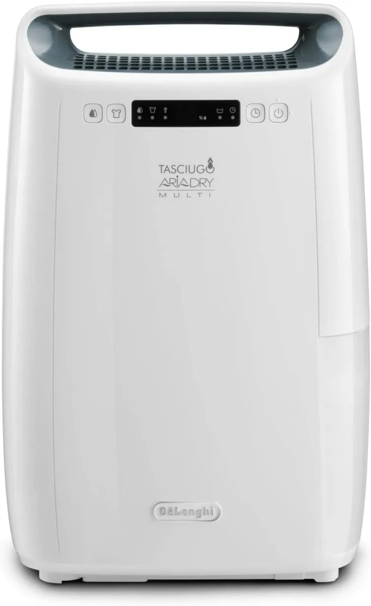 De'Longhi DEXD216R deshumidificador, funcionamiento silencioso, 16L, Tasciugo AriaDry Multi, Portátil para el Hogar, Función de Secado de Ropa