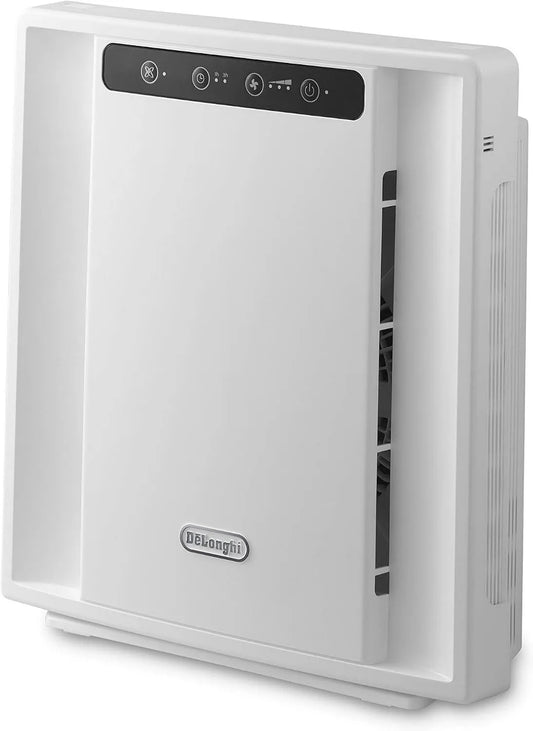Delonghi AC75 purificador de aire, 25 m², 3 Velocidades, 3 Estados de Filtración