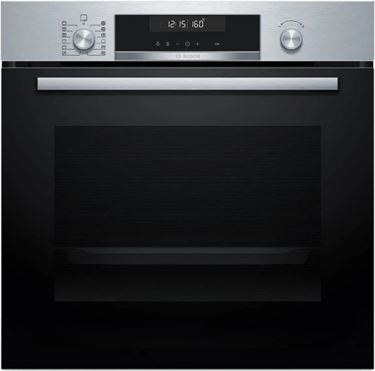 Bosch HBG578BS3 horno eléctrico, 60 x 60 cm, instalación empotrada, sistema de limpieza integrado, cocción por aire caliente