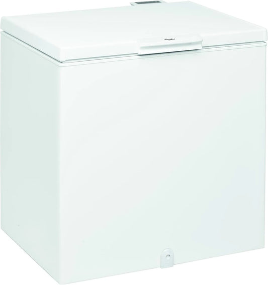 Whirlpool WHS 2121 congelador, 86.5 x 80.5 x 64.2 cm, horizontal blanco, tecnología de congelación rápida