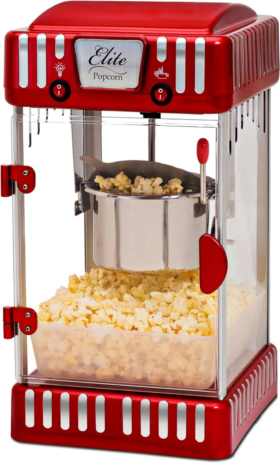 EPM-250, 74 ml, estilo retro, palomitas de maíz calientes con mantequilla como de cine