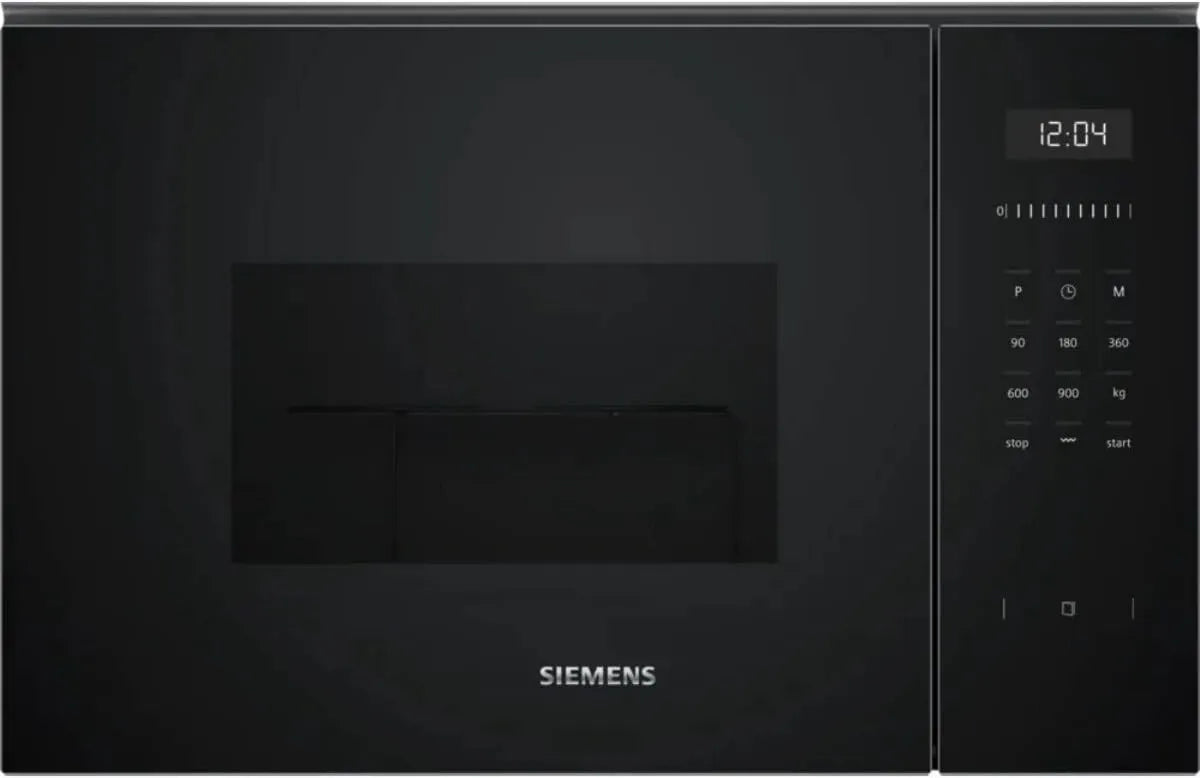 Siemens BE555LMB1 horno microondas, 59 x 38 cm, instalación empotrada, función grill, Microondas integrable iQ500