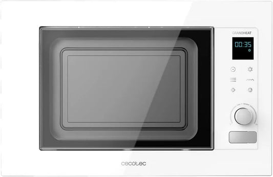 Cecotec horno microondas, control programable, función grill, 21 Litros, 1200 W, Interior Revestido de Cerámica