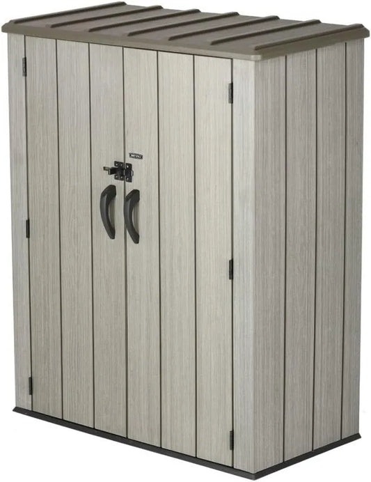 Armario de almacenamiento UV100 60209, 136 x 70 x 172 cm, Armario exterior ultra-resistente