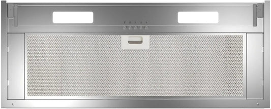 Campana extractora, 276 W, 72 cm, 3 niveles, acero inoxidable, funcionamiento silencioso