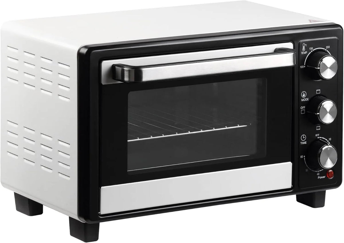 Horno eléctrico, control programable, 16L, 1400W, 60 min, 1 cm, 44x32x28