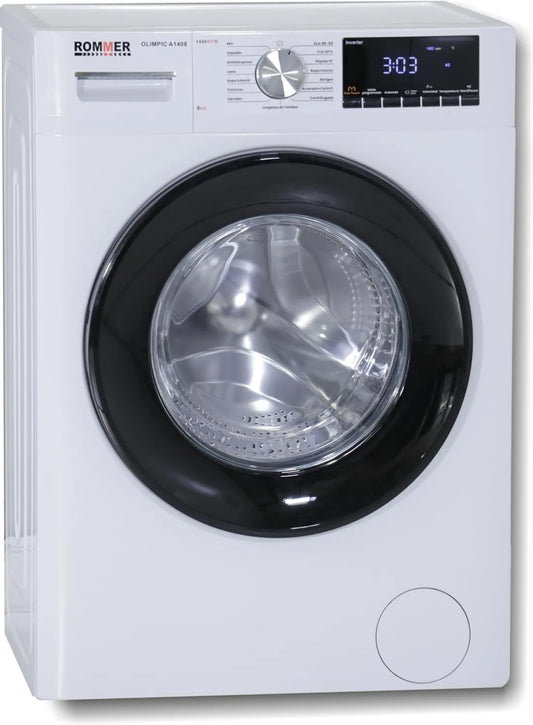 Lavadora A1408, 8 kg, carga frontal, Clasificación energética A