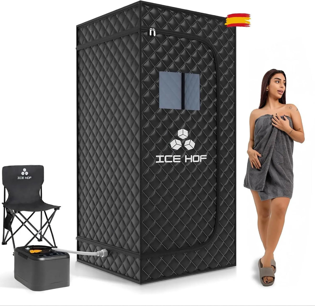 Sauna, Hof Portátil De Vapor, Seca Portátil, para Relajación Y Bienestar, función de vapor