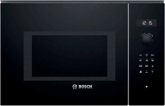 Bosch BEL554MB0 horno microondas, 25 litros, 60 cm, 8 programas, instalación empotrada, función grill, Microondas integrable