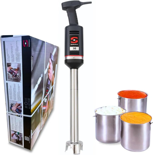 Batidora de mano XM-33, 400 W, 60 Litros, 420 mm, Mano YOMMAK Sammic