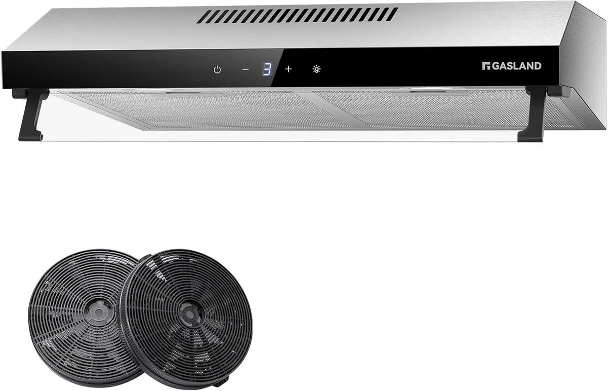 Campana extractora UC60SS, acero inoxidable, 333m3/h, 60cm, 3 Niveles