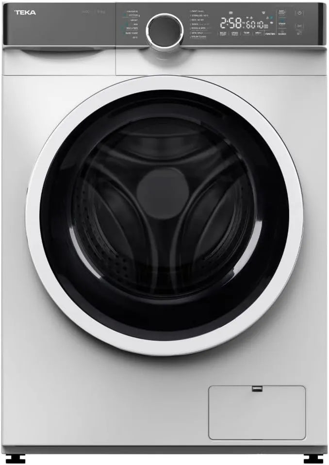 Teka 70940 lavadora, 9 kg, WH, 14 programas, con capacidad, control táctil, Modelo WMK WH