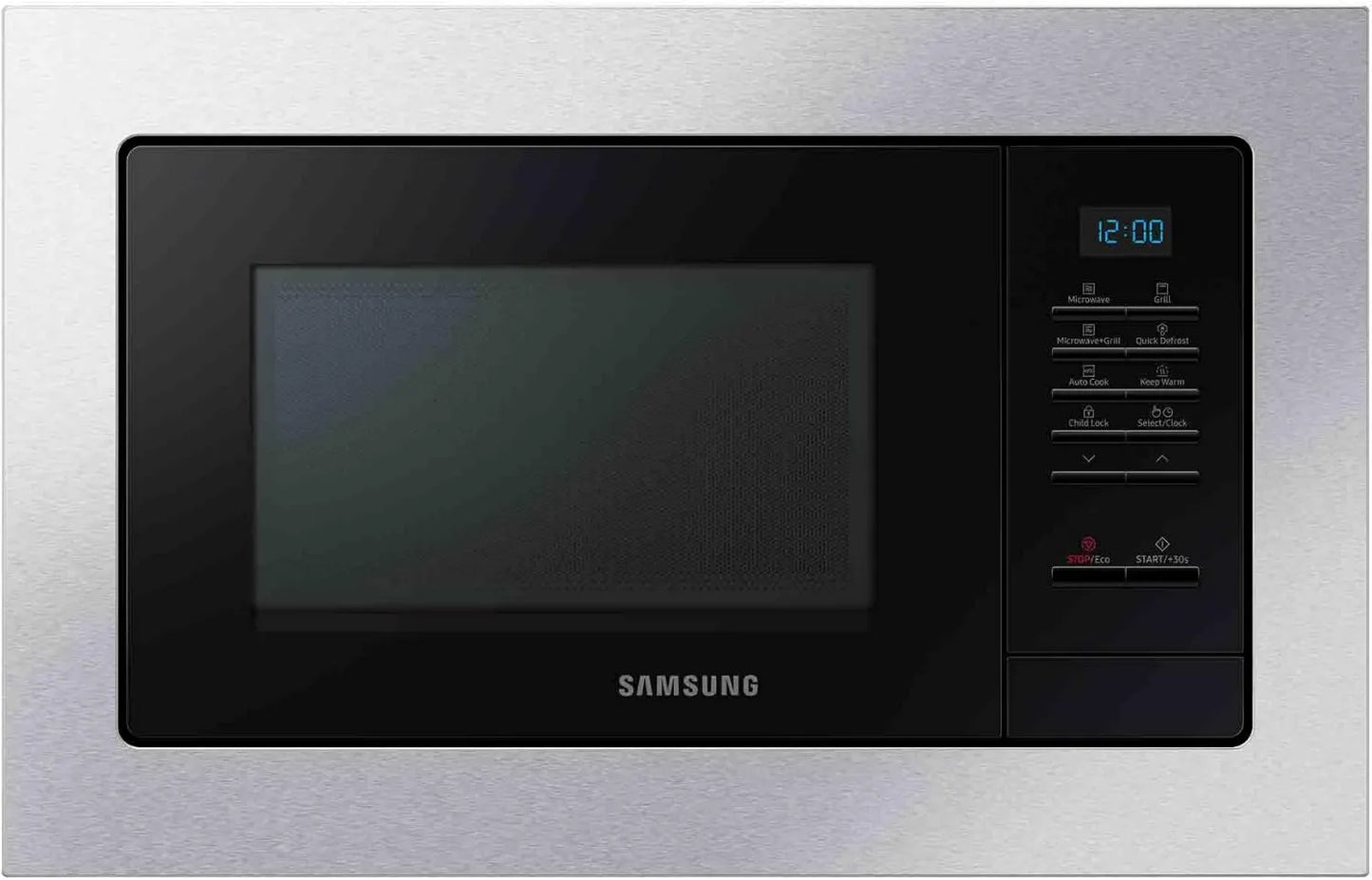 Samsung MG23A7013CT/EC horno microondas, 23 L, 800W, función grill, Microondas de Integración con Grill, Potencia