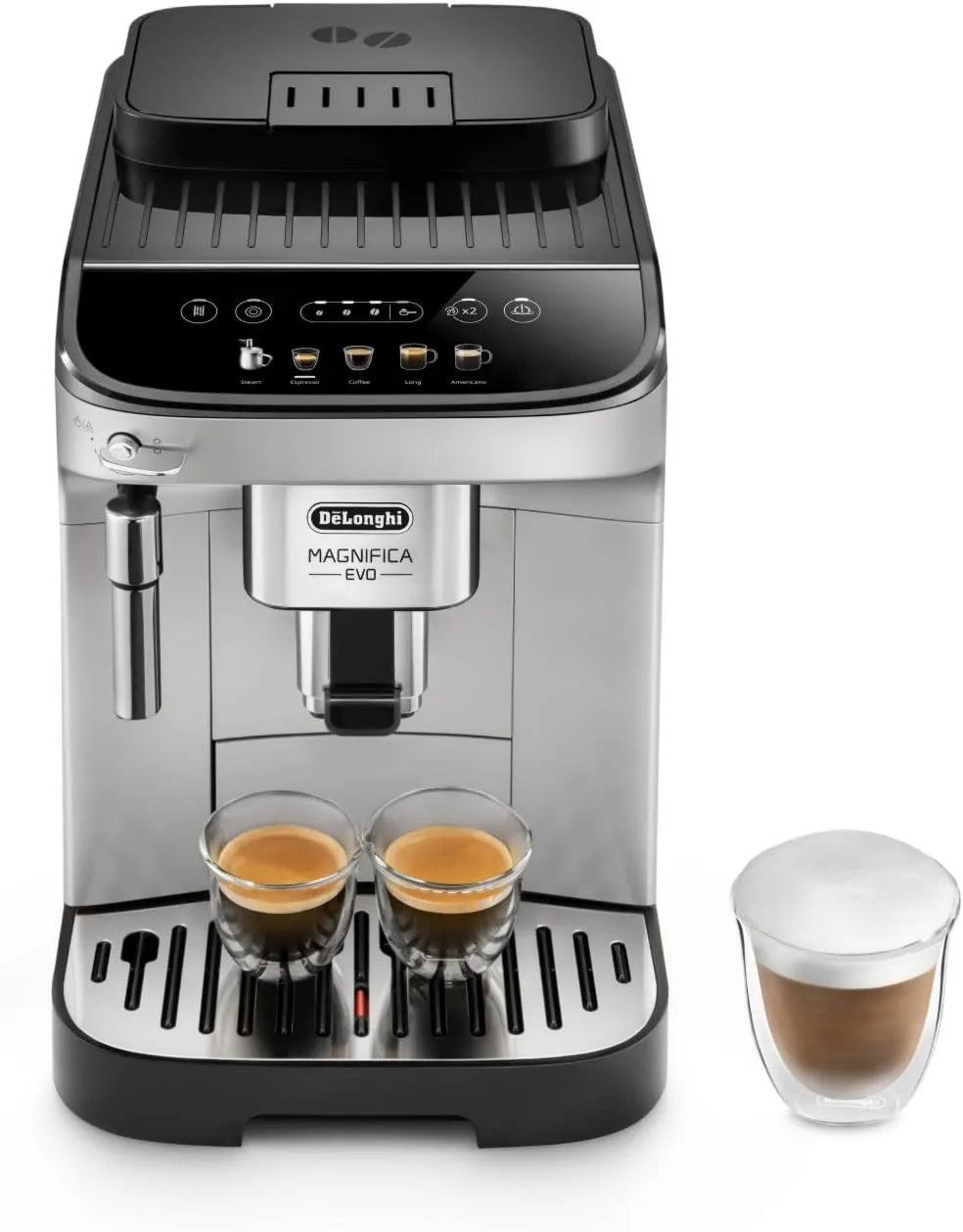 De'Longhi ECAM292.33.SB cafetera, Magnifica Evo Superautomática para Café y Capuchino