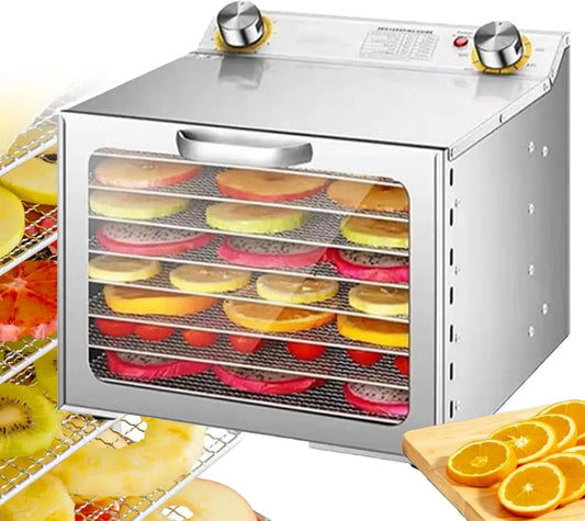 Secadora, Alimentos, Máquina de Carne y Fruta Seca de Acero Inoxidable