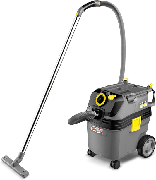 Kärcher NT 30/1 aspiradora, 1380 W, 30 l, 2,5 m, 300 mm, Aspirador en seco y húmedo Ap L, Potencia: máx, Manguera de aspiración, Boquilla para Ranuras