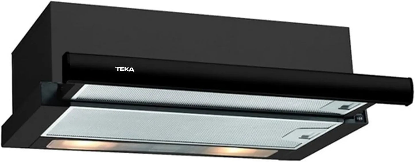 Teka TL 6310 campana extractora, 2 L, 60 cm, 2 Velocidades, Recirculación- ámparas LED