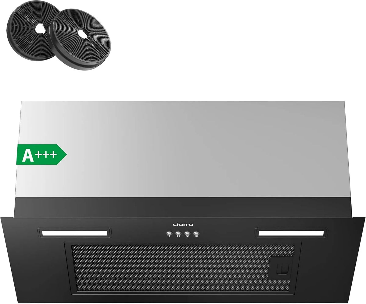 Campana extractora CBCB6926A, iluminación LED, 650 m³/h, 60 cm, 3 Velocidades