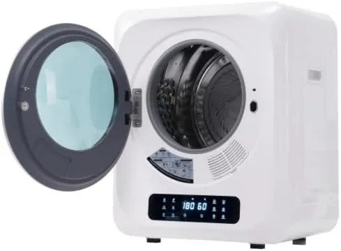 Rizador de pelo, 60dB, 4kg, 850W, Pared Silencioso, Acero Inoxidable, pantalla digital, funcionamiento silencioso, 6 Programas