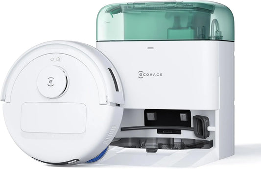 Robot aspirador, 9000 Pa, sistema de limpieza integrado, Mini y Mopa de Suelo, Succión, Mopa Inteligente